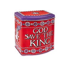 Teedose God save the King mit Tee von New English Teas