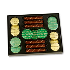 Schokoladen-Kekse mit Minze