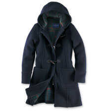 Dufflecoat mit Karofutter fr Damen