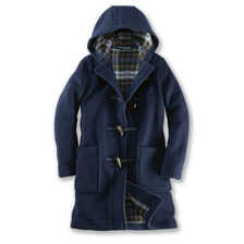 Dufflecoat fr Damen mit Karofutter