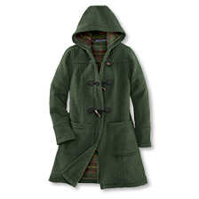 Thumbnail zu Grner Damen-Dufflecoat