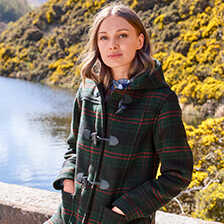 Thumbnail zu Dufflecoat mit Tartanmuster