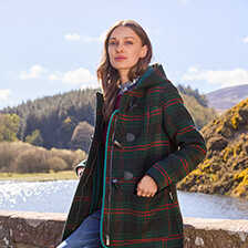 Alernatives Thumbnail 2 zu Dufflecoat mit Tartanmuster