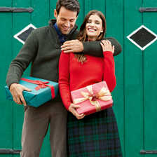 Langer Damenkilt Black Watch Tartan