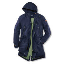 Thumbnail zu Dunkelblauer Regenparka f�r Herren