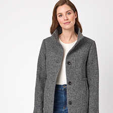 Harris-Tweed-Damenmantel