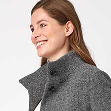 Harris-Tweed-Damenmantel