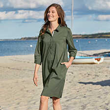 Sommerkleid mit Hemdkragen