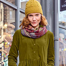 Alernatives Thumbnail 3 zu Cordkleid im Blusenstil