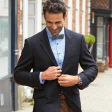 Tweedakko fr Herren aus englischem Tweed