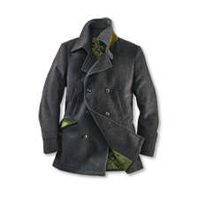 Cabanjacke aus Schurwolle fr Herren