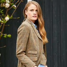 Tweedblazer fr Damen aus Harris Tweed
