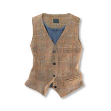 Damenweste aus Harris Tweed