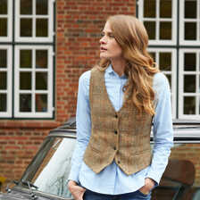 Alernatives Thumbnail 1 zu Damenweste aus Harris Tweed