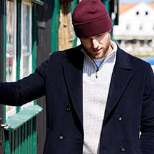 Cabanjacke 'Pea Coat' fr Herren