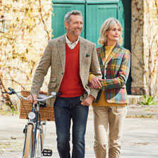 Alernatives Thumbnail 1 zu Harris-Tweed-Herrensakko aus Fischgrat-Tweed