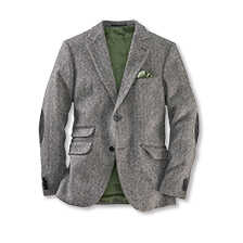 Fischgrat-Herren-Sakko aus Harris Tweed