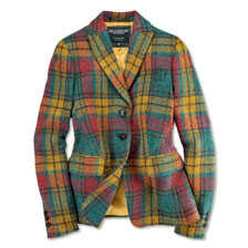 Damen-Harris-Tweed-Blazer