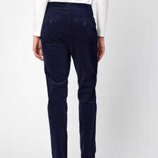 Blaue Damen-Chinohose aus Sportsamt