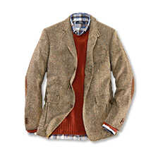 Herren-Tweed-Sakko aus irischem Donegal Tweed