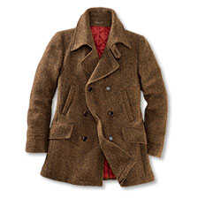 Alernatives Thumbnail 1 zu Pea Coat aus Fischgrat-Tweed