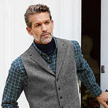 Thumbnail zu Harris-Tweed-Weste