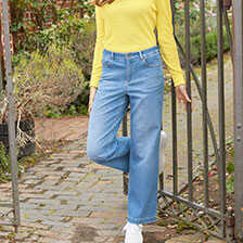 Damen-Five-Pocket-Jeans