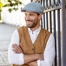 Alernatives Thumbnail 1 zu Lederweste aus Ziegenvelours