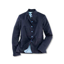 Sommerblazer mit Stehkragen