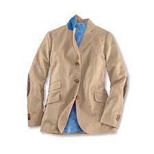 Damenblazer mit Ellbogenpatches