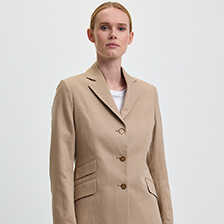 Damenblazer mit Ellbogenpatches
