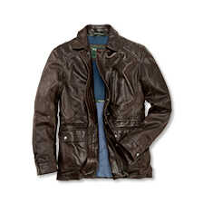 Herren-Lederjacke aus Lammnappa
