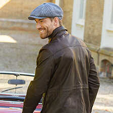 Herren-Lederjacke aus Lammnappa