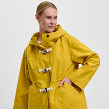 Kurzer Dufflecoat