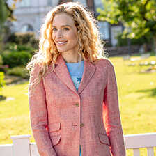 Alernatives Thumbnail 2 zu Leinen-Damenblazer