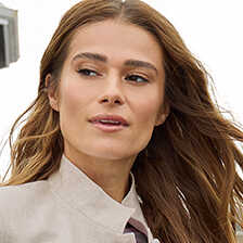 Alernatives Thumbnail 2 zu Leinenblazer mit Stehkragen