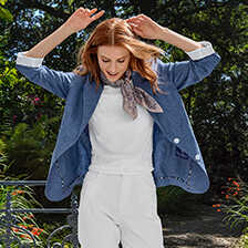 Alernatives Thumbnail 3 zu Oversized-Leinen-Blazer