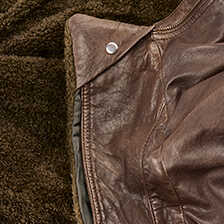 Alernatives Thumbnail 3 zu Lederblouson aus Lammnappa