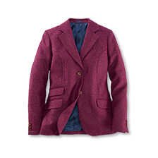 Fischgrat-Tweedblazer