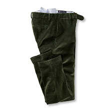 Gr�ne Genua-Cordhose