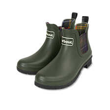 Kurze Damen-Gummistiefel im Chelsea Boots Style
