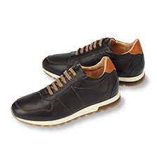 Herren-Sneaker aus Bio-Nappaleder