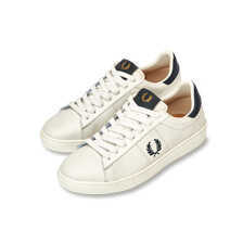Weie Herren-Sneaker mit Lorbeerkranz