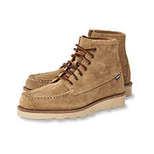 Herren-Schnrboots aus Veloursleder