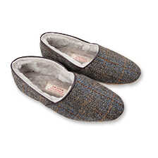 Lammfell-Haussschuh aus Harris Tweed fr Herren