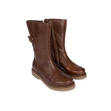 Leder-Kurzstiefel fr Damen