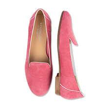 Klassische Lederslipper Eve