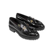 Thumbnail zu Schwarzer Lackleder-Loafer Ava