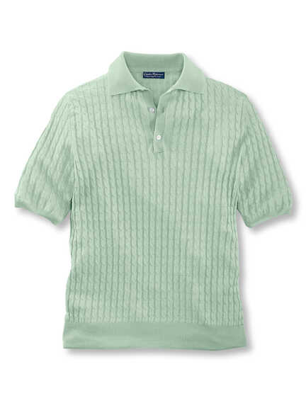 Herren-Strickpolo