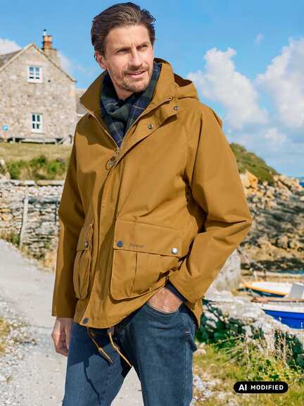Gelbes Showerproof Jacket